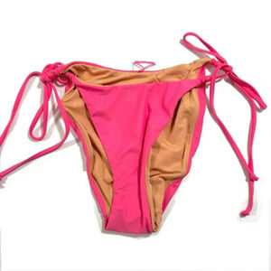 New J Crew Curved Waist String Bikini Bottom BH520